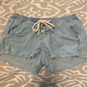 American Eagle blue shorts